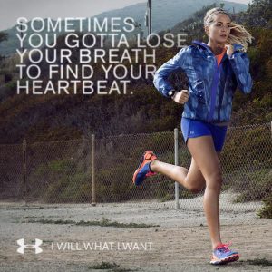 Sometimes you gotta lose your breath to find your heartbeat